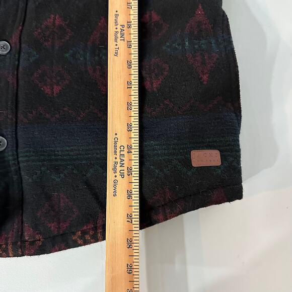 Jachs New York Sherpa-Lined Wool-Blend Aztec Shacket Size Large - Picture 7 of 7